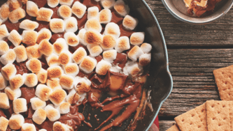 Chatelaine Quickies: Caramel skillet s'mores