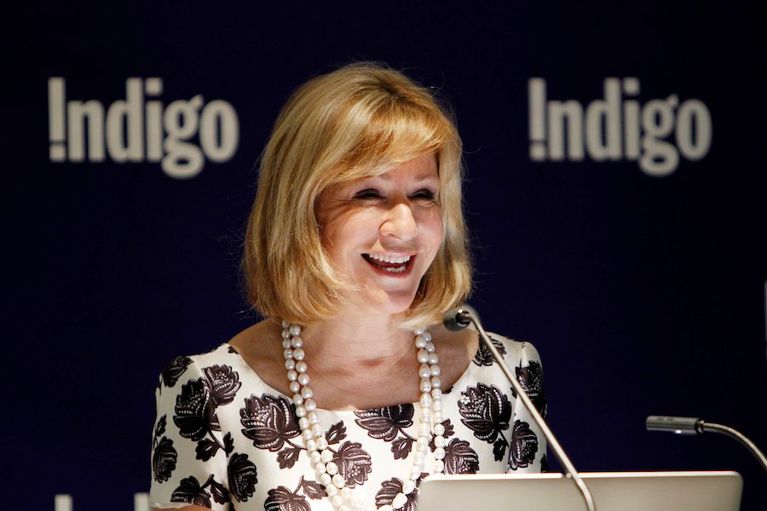 Indigo CEO Heather Reisman addresses shareholders during the annual general meeting of the company in downtownToronto, June 25 2013. Fernando Morales/The Globe and Mail