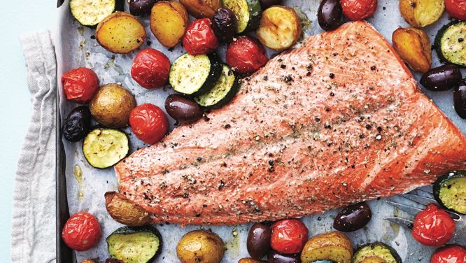 Chatelaine Quickies: Provencal pan salmon