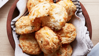 Weekend Baking: Cheddar and onion buttermilk biscuits