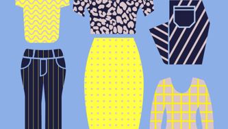 How to wear bold prints when you have curves
