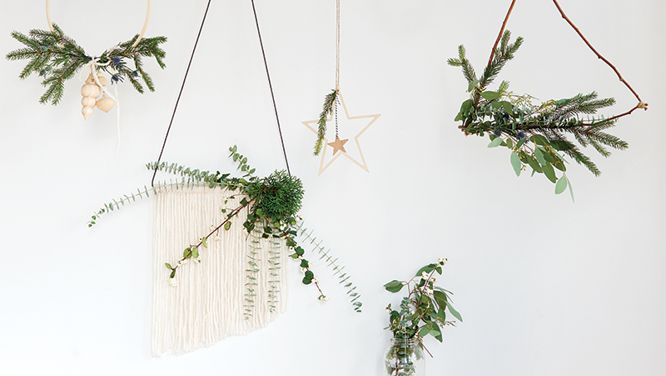 6 minimalist DIY holiday wreaths you can keep up all year round