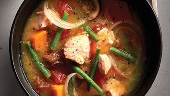 Soup of the Day: Filipino sour salmon soup