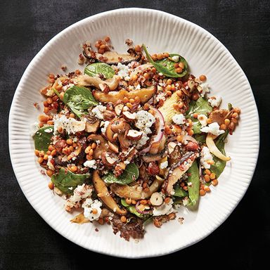 Mushroom Grain Bowl