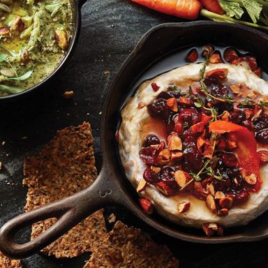 Chatelaine Quickies: Cranberry-Almond Baked Brie
