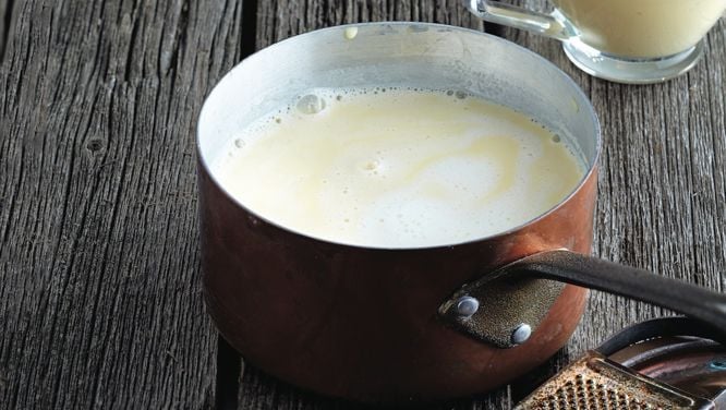 Homemade eggnog
