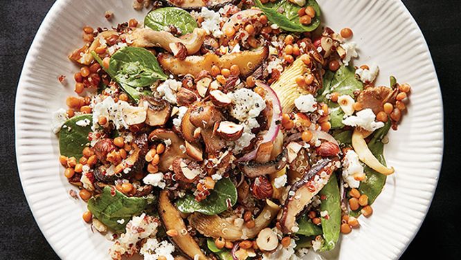 Chatelaine Quickies: Mushroom grain bowl