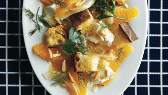A Citrusy Vegetarian Salad, Plus 4 More Dinner Recipes To Make This Week