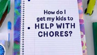 How to get your kids to help with chores