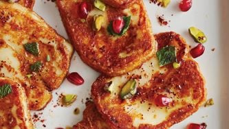 Mint And Sumac Halloumi Bites
