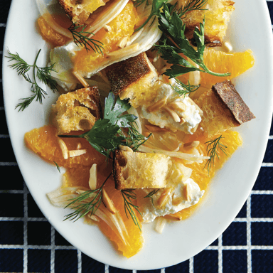 A Citrusy Vegetarian Salad, Plus 4 More Dinner Recipes To Make This Week