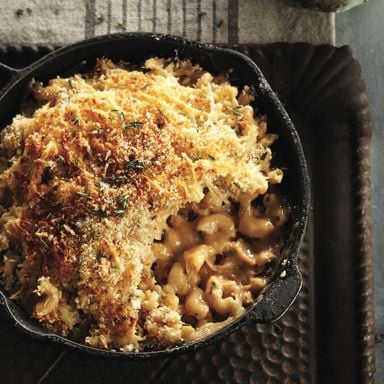 A modern mac n' cheese menu