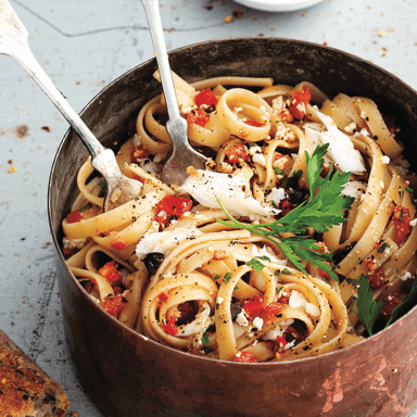 Mediterranean Pasta, Plus 4 More Easy Weeknight Meals