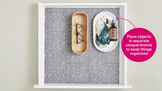 How to organize your bedside table