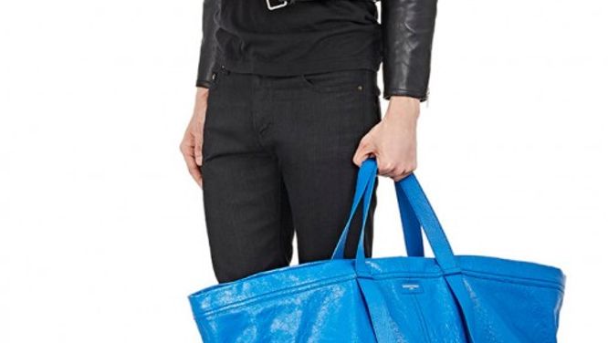 The $2,900 Balenciaga purse that looks a lot like a $1 Ikea shopping bag