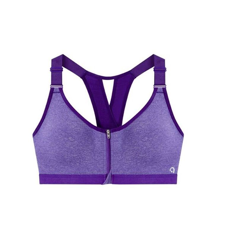Hyba Affordable Sports Bras (Zip High Impact Sports Bra, $60)
