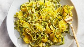 Zucchini Pappardelle