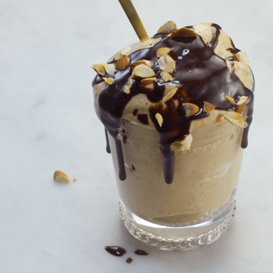Almond Butter Banana Nice Cream Sundae