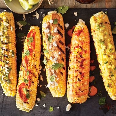 Mexican Elote Grilled Corn