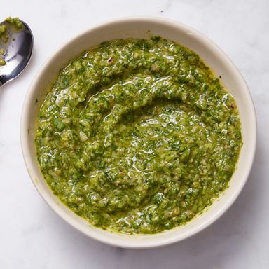 Onion-Basil Pesto