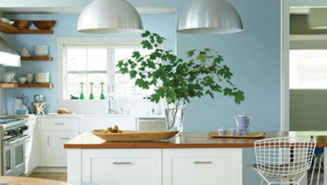 The 9 best blue paint colours, from navy to barely there neutral