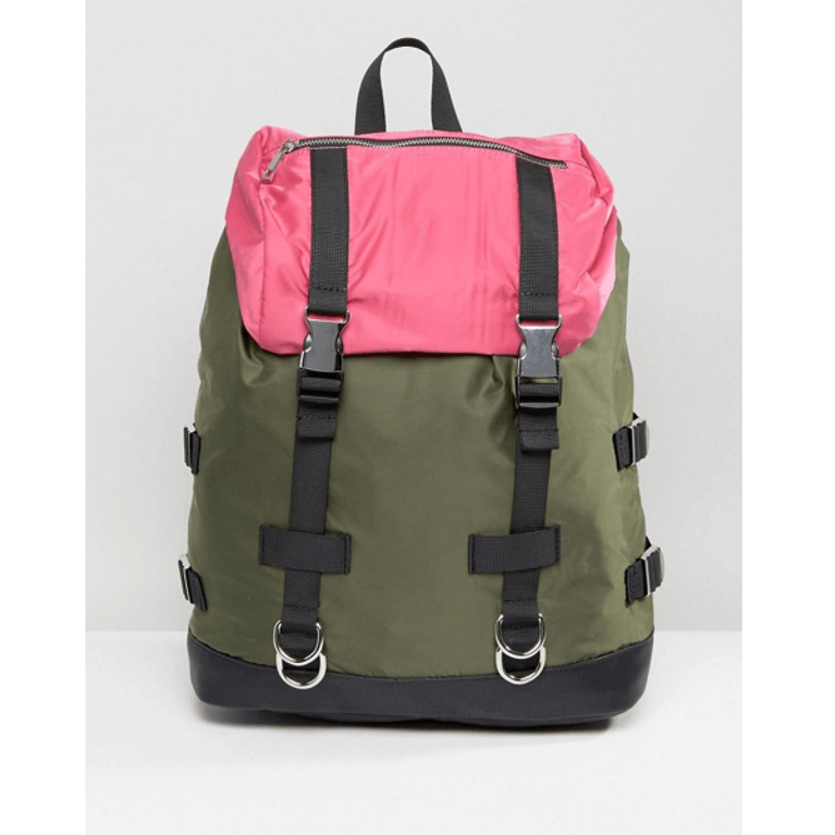 ASOS Color Block Hiker Backpack, $62, Asos