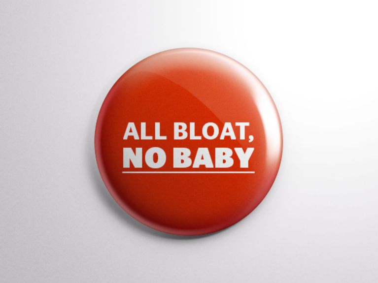 All bloat, no baby