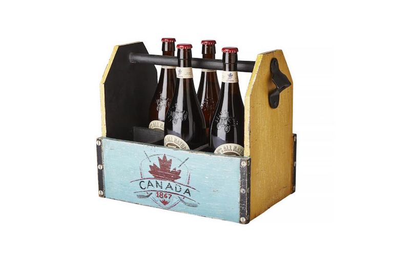Drink caddy with bottle opener, father's day gift ideas