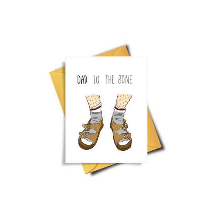 Funny father’s day card, father's day gift ideas