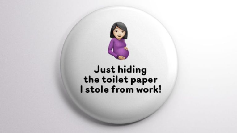 Hiding toilet paper