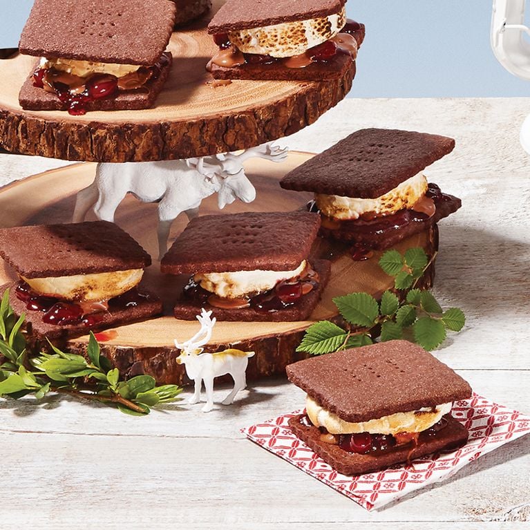 Maple cherry s'mores