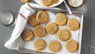 Almond-butter cookies