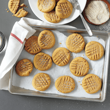 Almond-butter cookies