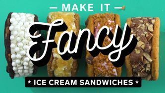 Make It Fancy: Ice Cream Sandwiches