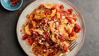 One-Pot Lamb Bolognese