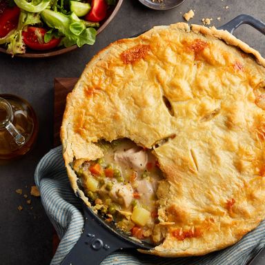 Skillet Chicken Pot Pie