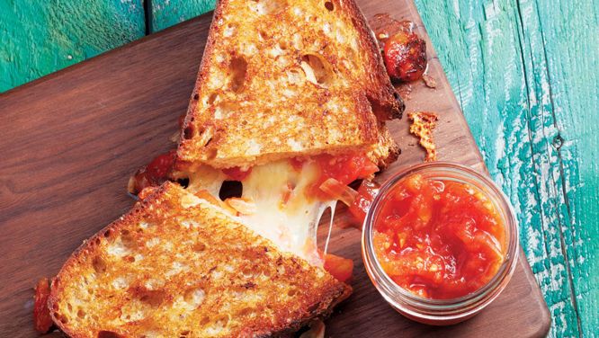 Grilled Cheese With Tomato Jam