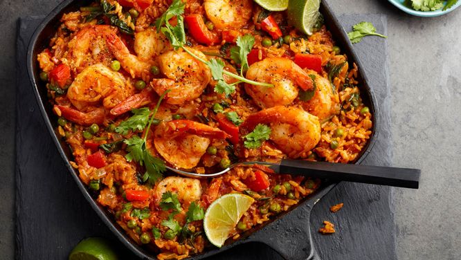 One-Skillet Shrimp Tikka Masala