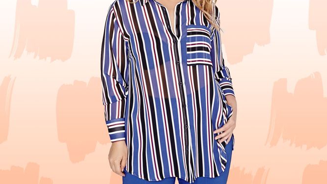 Attention Curvy Women: The Perfect Button-Up Really Does Exist