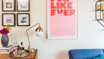 Home Primp: How To Create A Functional Living/Dining Room In A Teeny Tiny Space — For Under $300