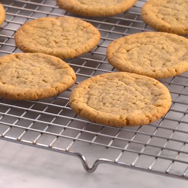 Weekend Baking: Chewy Peanut Butter Cookies