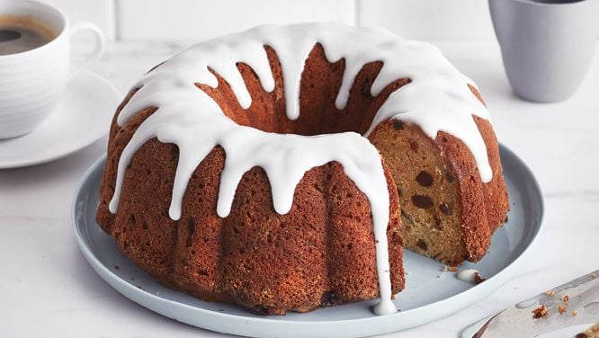 Rum-Raisin Bundt Cake