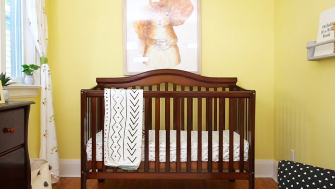 We Transformed A Lacklustre Nursery For Under $500 — Here's How You Can Too