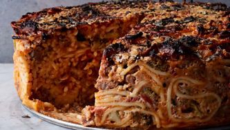 Gail Simmons' Spaghetti Pie Is Comfort Food On Steroids