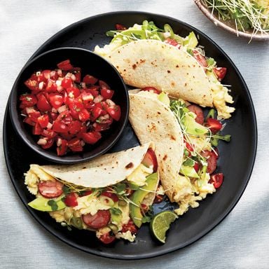 Scrambled Egg Tacos