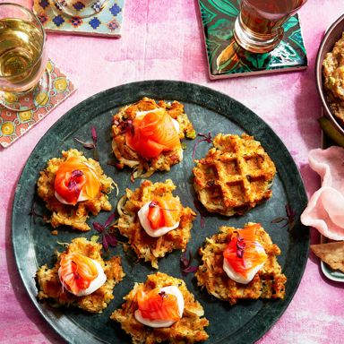 Hash brown waffles