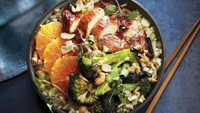 Hoisin Chicken Rice Bowl