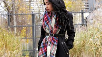 Six Easy Ways To Wear One Blanket Scarf