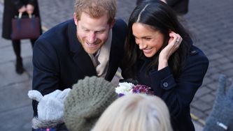 Meghan Markle And Prince Harry Were Ridiculously Cute At Their First Royal Engagement