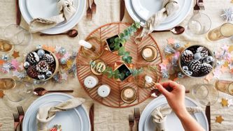 2 Gorgeous Holiday Tables — With Just One Set Of Tableware